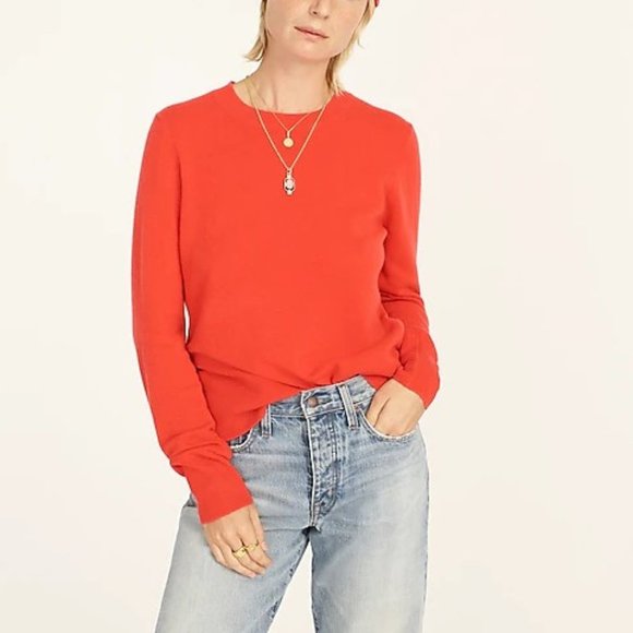 J. Crew Cashmere Classic-fit Crewneck Sweater XL - Picture 2 of 10